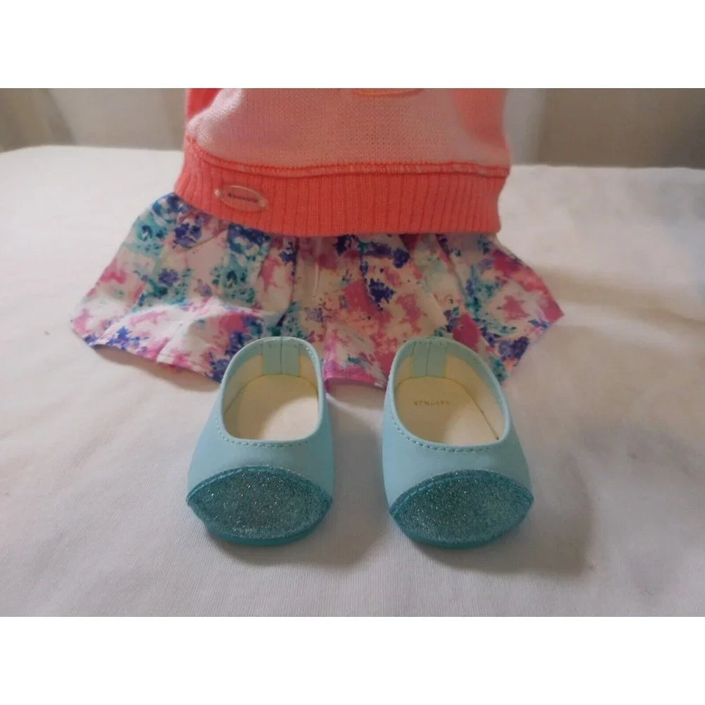 American Girl Desk + School Set Including School Outfit + Shoes and Backpack‎